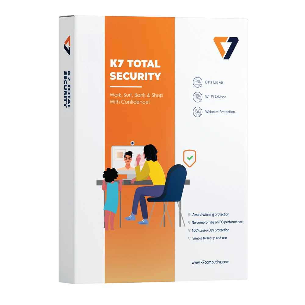 K7 Total Security 3 Dispositivi 24 mesi