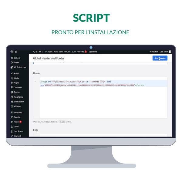 Script Acconsento.click