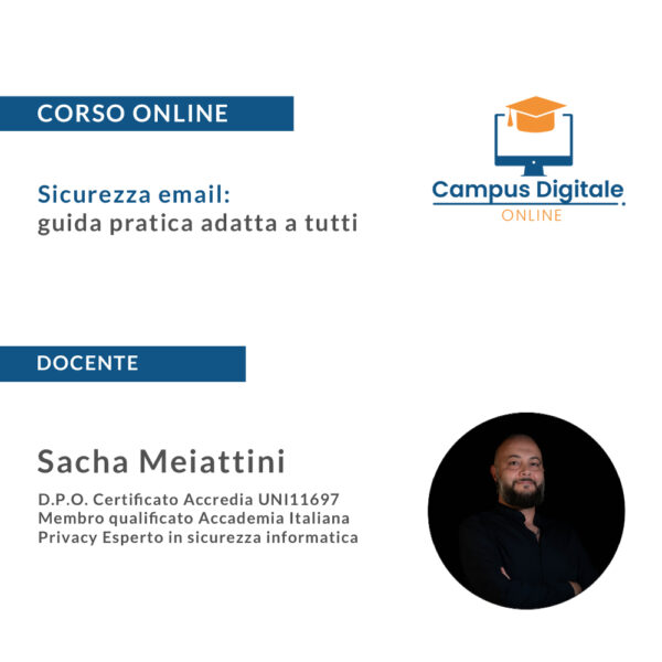 Sicurezza email: guida pratica adatta a tutti - docente